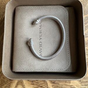 David Yurman Silver Cable Bracelet